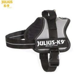 JULIUS K9 Original Powerharness Silver Grey DISCONTINUED -Dog Supplies Store 162sil m 1