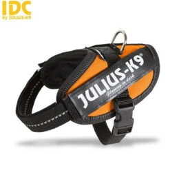 JULIUS K9 IDC Powerharness Orange DISCONTINUED -Dog Supplies Store 16idc or b2