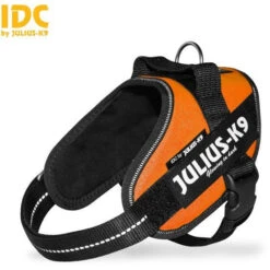 JULIUS K9 IDC Powerharness Orange DISCONTINUED -Dog Supplies Store 16idc or m