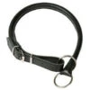 KLIN Round Leather Choke Collar With Buckle -Dog Supplies Store 2242 rundwurger handgenaht mit schnalle leder