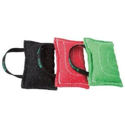 KLIN Mini Bite Pillow With Handle, Padded French Linen