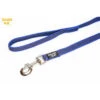 JULIUS K9 Anti-Slip Gripper Leash Blue 2cm With Handle -Dog Supplies Store Anti Slip Lines with loop 079 inch 20mm wide different lenghts BLUE