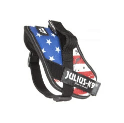 JULIUS K9 IDC Powerharness Red-White-Blue USA Flag NEW DESIGN -Dog Supplies Store FlagUSA MM