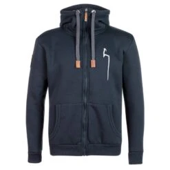 Dog Handler Winter Hoodie For Men, Nightblue