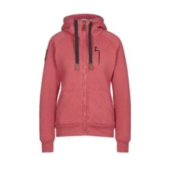 Dog Handler Winter Hoodie For Women, Terracotta