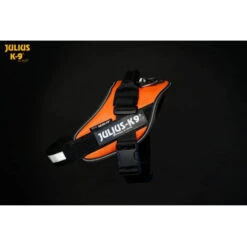 JULIUS K9 IDC Powerharness UV-Orange Fluorescent SAR -Dog Supplies Store IDC Powergeschirre neon orange b6