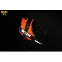 JULIUS K9 IDC Powerharness UV-Orange Fluorescent SAR -Dog Supplies Store IDC Powergeschirre neon orange b8