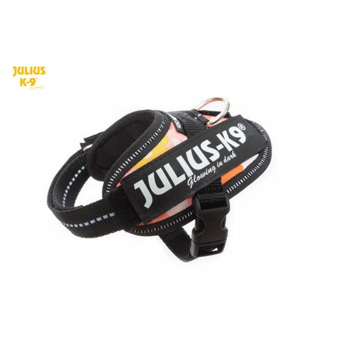 JULIUS K9 IDC Powerharness Pink Flowers 4 JULIUS K9 IDC Powerharness Pink Flowers - Image 2