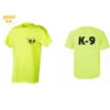 JULIUS K9 K-9 UNITS T-Shirt Neon Yellow -Dog Supplies Store Julius K9 Units T Shirt neon