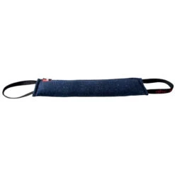 KLIN Long Puppy Tug With 2 Handles, Padded French Linen