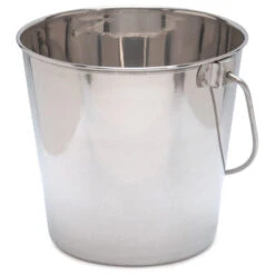 Stainless Steel Pail, Bucket With Handle