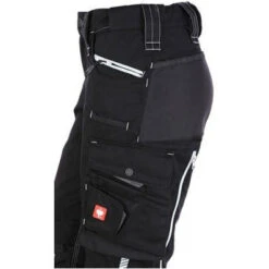 Work Pants For Dog Handlers (Men) Black/Platinum -Dog Supplies Store Strauss Men blackPlatinum Pockets