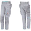 Work Pants For Dog Handlers (Women) Platinum/Capriblue -Dog Supplies Store Strauss Women PlatinumCapriblue