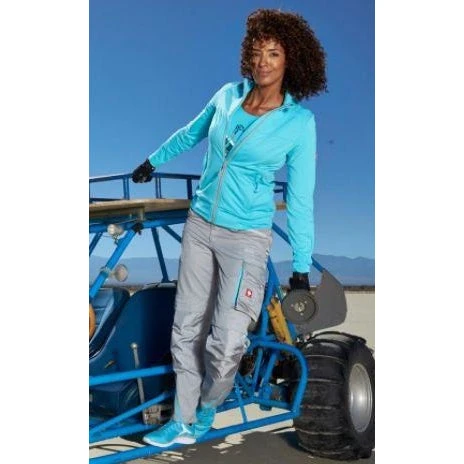 Work Pants For Dog Handlers (Women) Platinum/Capriblue 4 Work Pants For Dog Handlers (Women) Platinum/Capriblue - Image 2