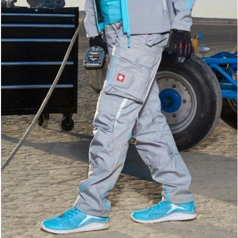 Work Pants For Dog Handlers (Women) Platinum/Capriblue 5 Work Pants For Dog Handlers (Women) Platinum/Capriblue - Image 3