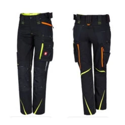 Work Pants For Dog Handlers (Women) Black/Neon