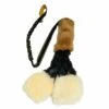 PAWS POCKET The Waggle With Sheep And Rabbit Skin, Squeakers And Bungee -Dog Supplies Store TheWaggle1