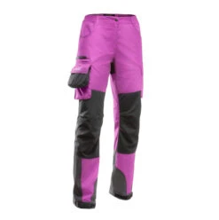 Dog Handler Pants XENA For Women, Black/violett