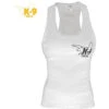 JULIUS K9 K-9 UNITS Sleeveless Shirt For Women White -Dog Supplies Store julius k9 singlet female white