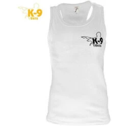JULIUS K9 K-9 UNITS Sleeveless Shirt For Men White