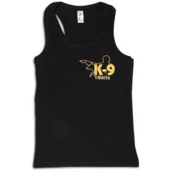 JULIUS K9 K-9 UNITS Sleeveless Shirt For Men Black