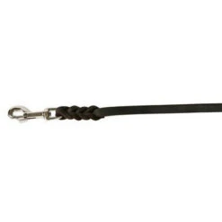 KLIN Soft Leather Show Leash, 8mm 2.40m (8ft) With Handle