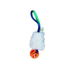 PawsPoppin™ Breathe Right Ball And Sheep Skin Tug